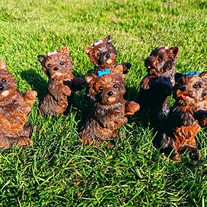 Yorki kutyus - otthon & életmód - dekoráció - dekoratív figurák és szobrok - Meska.hu