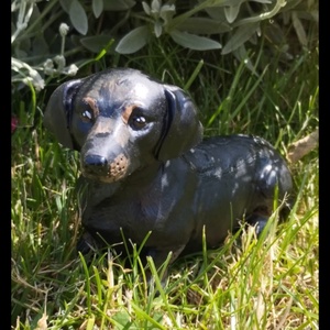 Tacskó kiskutyák  - otthon & életmód - dekoráció - dekoratív figurák és szobrok - Meska.hu