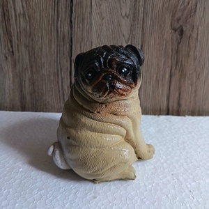 Mops ülő, Otthon & Életmód, Dekoráció, Dekoratív figurák és szobrok, Kerámia, MESKA