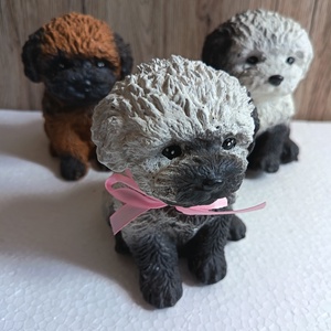 Bolyhos kutya - otthon & életmód - dekoráció - dekoratív figurák és szobrok - Meska.hu