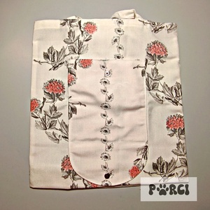 bevásárló szatyor-virág mintás, Táska & Tok, Bevásárlás & Shopper táska, Shopper, textiltáska, szatyor, Varrás, MESKA