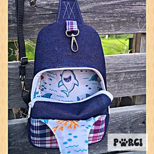 Városi kishátizsák - táska & tok - hátizsák - kishátizsák - Meska.hu