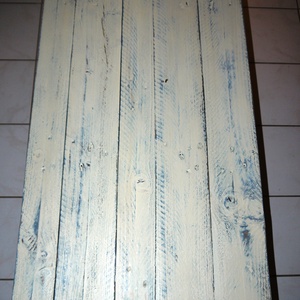 Shabby chic deszka dohányzóasztal -  - Meska.hu