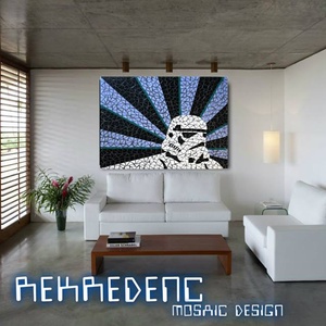 REKREDENC - Star Wars mozaik kép RENDELHETŐ!!! - otthon & lakás - dekoráció - kép & falikép - Meska.hu