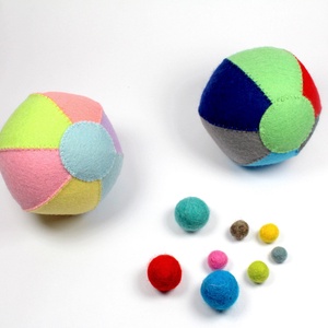 Baba Labda, Játek Labda, Filc Labda, Labda - játék & sport - Meska.hu