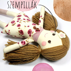 Lány Baba Rongybaba Játékbaba  Textiljáték Lotti, Játék & Sport, Baba & babaház, Baba, Újrahasznosított alapanyagból készült termékek, Varrás, MESKA