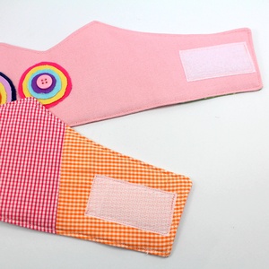Textil Korona, Játék Korona, Szülinapi Korona, Kislány Fejdísz, Rózsaszín Korona - játék & sport - szerepjáték - Meska.hu