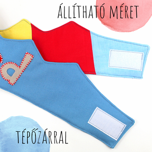 Textil Korona Névvel, Egyedi Játék Korona, Szülinapi Korona, Kisfiú Fejdísz, Királyi Korona - játék & sport - szerepjáték - Meska.hu