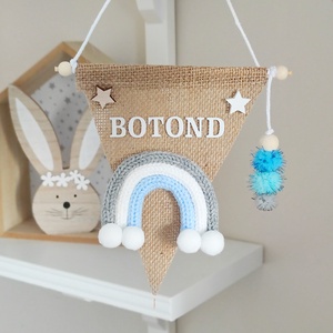  Szivárvány zászló - névre szóló - Meska.hu