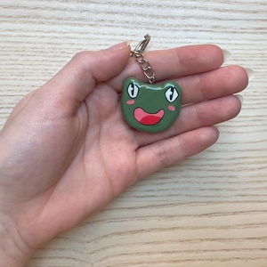 Békás kulcstartó - táska & tok - kulcstartó & táskadísz - táskadísz - Meska.hu