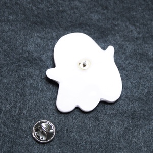 Halloween Szellem kitűző - ékszer - kitűző és bross - Meska.hu