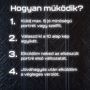 Egyedi Jedi Portré a Fotódból (No.1), Ajándék Férfiaknak - művészet - grafika & illusztráció - digitális - Meska.hu