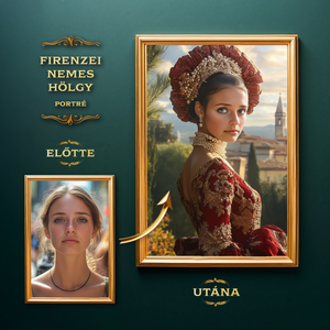 Személyre szabott reneszánsz stílusú portré, alakítsd át a fotódat elegáns firenzei műremekké, Művészet, Grafika & Illusztráció, Digitális, , MESKA
