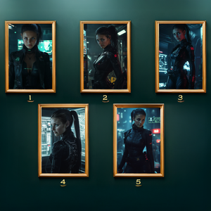 Cyberpunk 2077 Netwatch Ügynök portré (no. 1), Ajándék Nőknek - művészet - grafika & illusztráció - digitális - Meska.hu