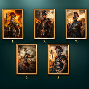 Római Hadvezér Portré a Fotódból (no.1), Ajándék Férfiaknak - művészet - grafika & illusztráció - digitális - Meska.hu