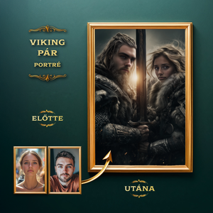 Viking Pár Portré a Fotódból - Meska.hu