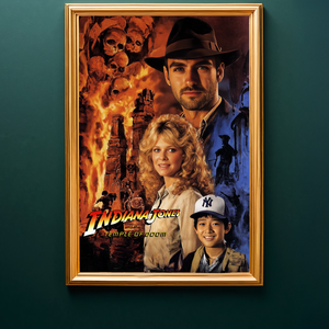 Indiana Jones Filmplakát a Fotódból - művészet - grafika & illusztráció - digitális - Meska.hu