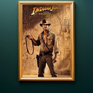 Indiana Jones Filmplakát a Fotódból - művészet - grafika & illusztráció - digitális - Meska.hu