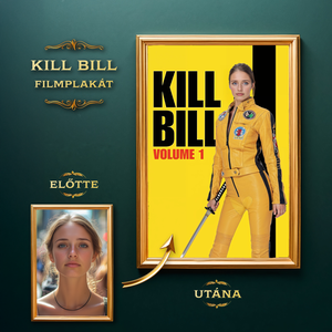 Kill Bill Filmplakát a Fotódból, Művészet, Grafika & Illusztráció, Digitális, , MESKA