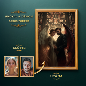 Angyal és Démon Páros Portré a Fotódból, Művészet, Grafika & Illusztráció, Digitális, , MESKA