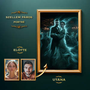 Szellem Pár Portré a Fotódból, Művészet, Grafika & Illusztráció, Digitális, , MESKA
