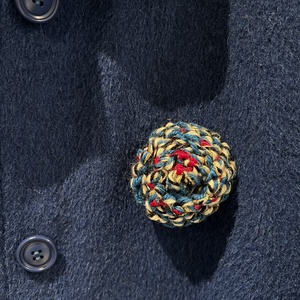 Kötött kitűző - ékszer - kitűző és bross - kitűző - Meska.hu