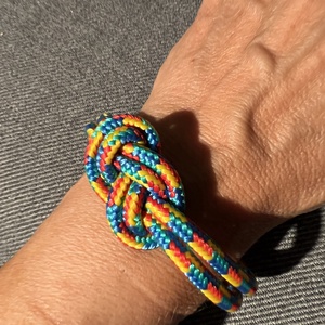 Hajós kötélből készült karkötő  - Meska.hu