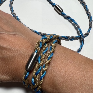 Fonott karköt/nyaklánc - Meska.hu