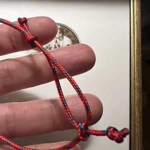 Karkötő kék gyönggyel - ékszer - karkötő - gyöngyös karkötő - Meska.hu