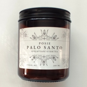 Palo Santo szójaviasz illatgyertya - otthon & életmód - gyertya, illat, aroma - gyertya - Meska.hu