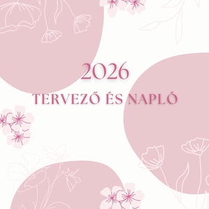 Pink napló és tervező 2026, Otthon & Életmód, Papír, írószer, Jegyzetfüzet & Napló, Mindenmás, MESKA