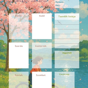 Heti tervező 4 évszakra - otthon & életmód - papír, írószer - naptár & tervező - Meska.hu Heti tervező 4 évszakra - otthon & életmód - papír, írószer - naptár & tervező - Meska.hu
