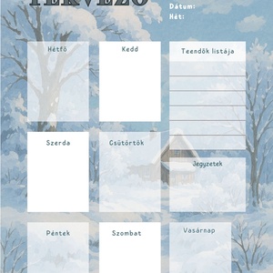 Heti tervező 4 évszakra - otthon & életmód - papír, írószer - naptár & tervező - Meska.hu Heti tervező 4 évszakra - otthon & életmód - papír, írószer - naptár & tervező - Meska.hu