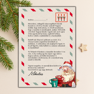 Mikulás levél csomag - otthon & életmód - papír, írószer - egyedi szerkesztés - Meska.hu