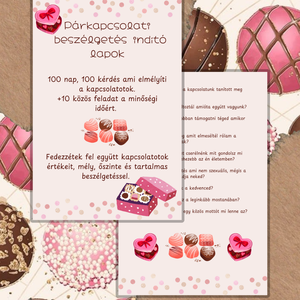 Párkapcsolati beszélgetés indító - Meska.hu