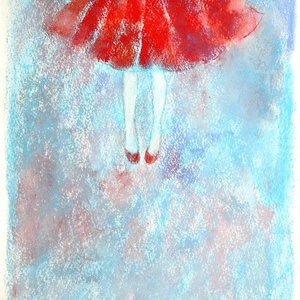 Flow, Művészet, Festmény, Pasztell, Festészet, Fotó, grafika, rajz, illusztráció, MESKA