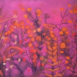 Őszike, Művészet, Festmény, Pasztell, , MESKA