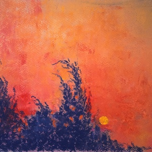 Színtanulmány, Művészet, Festmény, Pasztell, Festészet, Fotó, grafika, rajz, illusztráció, MESKA