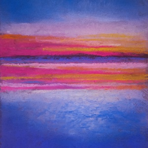 Tó - színtanulmány - Meska.hu