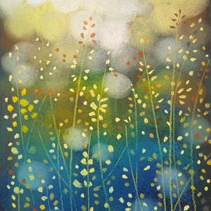 Hajnali mező - Meska.hu