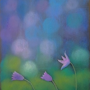 Három szál, Művészet, Festmény, Pasztell, Festészet, Fotó, grafika, rajz, illusztráció, pasztell festmény
29.3x21.2 cm

(Nehéz volt fotózni: élőben kicsit pinkes/lilásak a virágok és a há..., MESKA