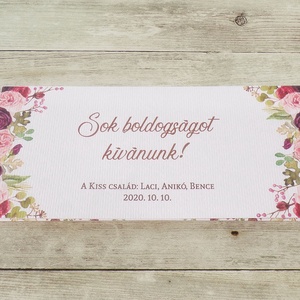 Esküvői pénzátadó boríték, esküvői gratuláció, nászajándék bordó rózsás akvarell mintával - esküvő - emlék & ajándék - nászajándék - Meska.hu Esküvői pénzátadó boríték, esküvői gratuláció, nászajándék bordó rózsás akvarell mintával - esküvő - emlék & ajándék - nászajándék - Meska.hu