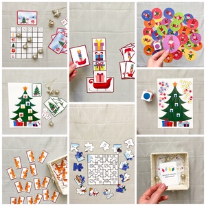 Adventi játékcsomag (24 db-os), Játék & Sport, Készségfejlesztő és Logikai játék, Fotó, grafika, rajz, illusztráció, MESKA