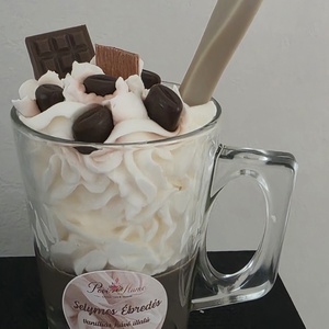 Selymes Ébredés � Kézműves szójaviasz desszertgyertya (Vaníliás kávé illattal) - Meska.hu