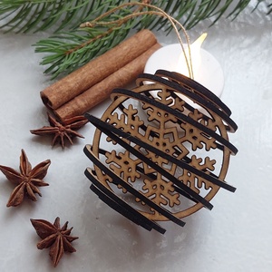 Karácsonyfadísz - karácsony - karácsonyi lakásdekoráció - karácsonyfadíszek - Meska.hu