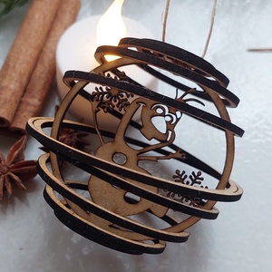 Karácsonyfadísz - karácsony - karácsonyi lakásdekoráció - karácsonyfadíszek - Meska.hu