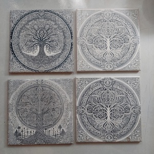 Lézergravírozott csempék - Meska.hu