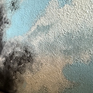 Két világ határán - művészet - festmény - akril - Meska.hu