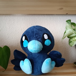 Holló plüss, Játék & Sport, Plüssállat & Játékfigura, Madár, Varrás, MESKA