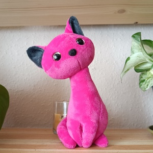 Plüss cica, Játék & Sport, Plüssállat & Játékfigura, Cica, Varrás, MESKA